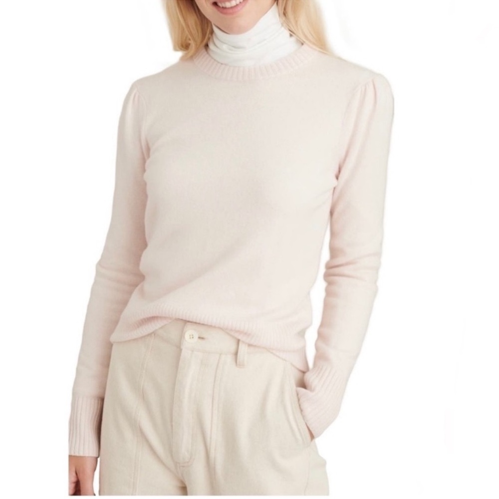 Alex Mill Claire Wool Cashmere Sweater In Pink